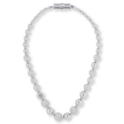 Chito Ball Chain Necklace Silvery