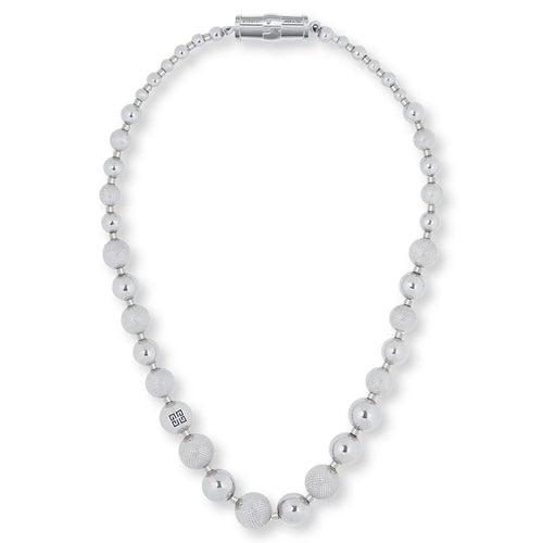 Chito Ball Chain Necklace Silvery
