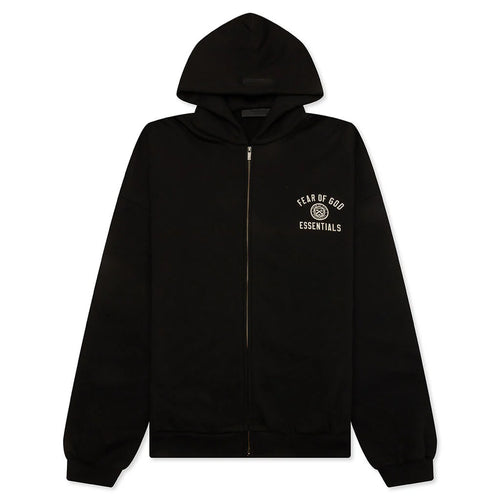 Heavy Fleece Fullzip Hoodie Black