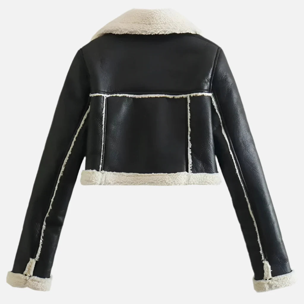 Jaqueta Cropped Pelinho