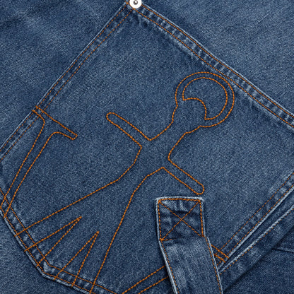 Twisted Workwear Jeans Light Blue