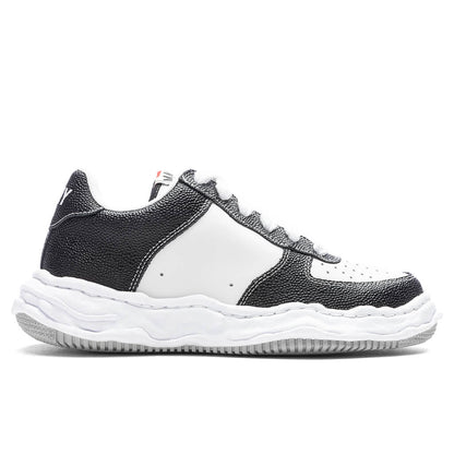 Wayne Low OG Sole Basket Leather Black White