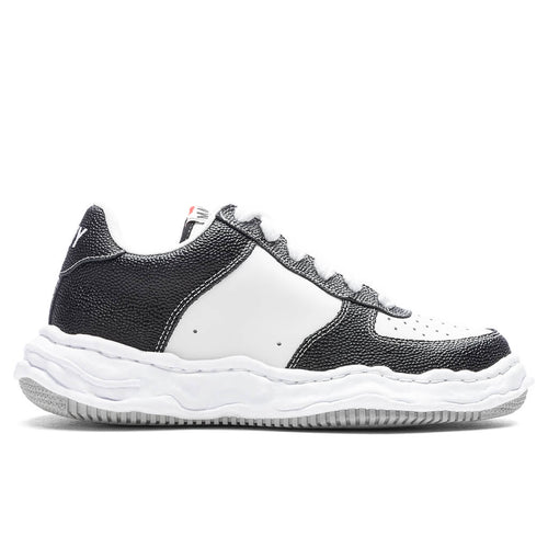 Wayne Low OG Sole Basket Leather Black White