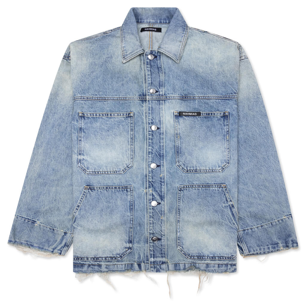 Denim Field Jacket Light Wash