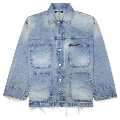 Denim Field Jacket Light Wash