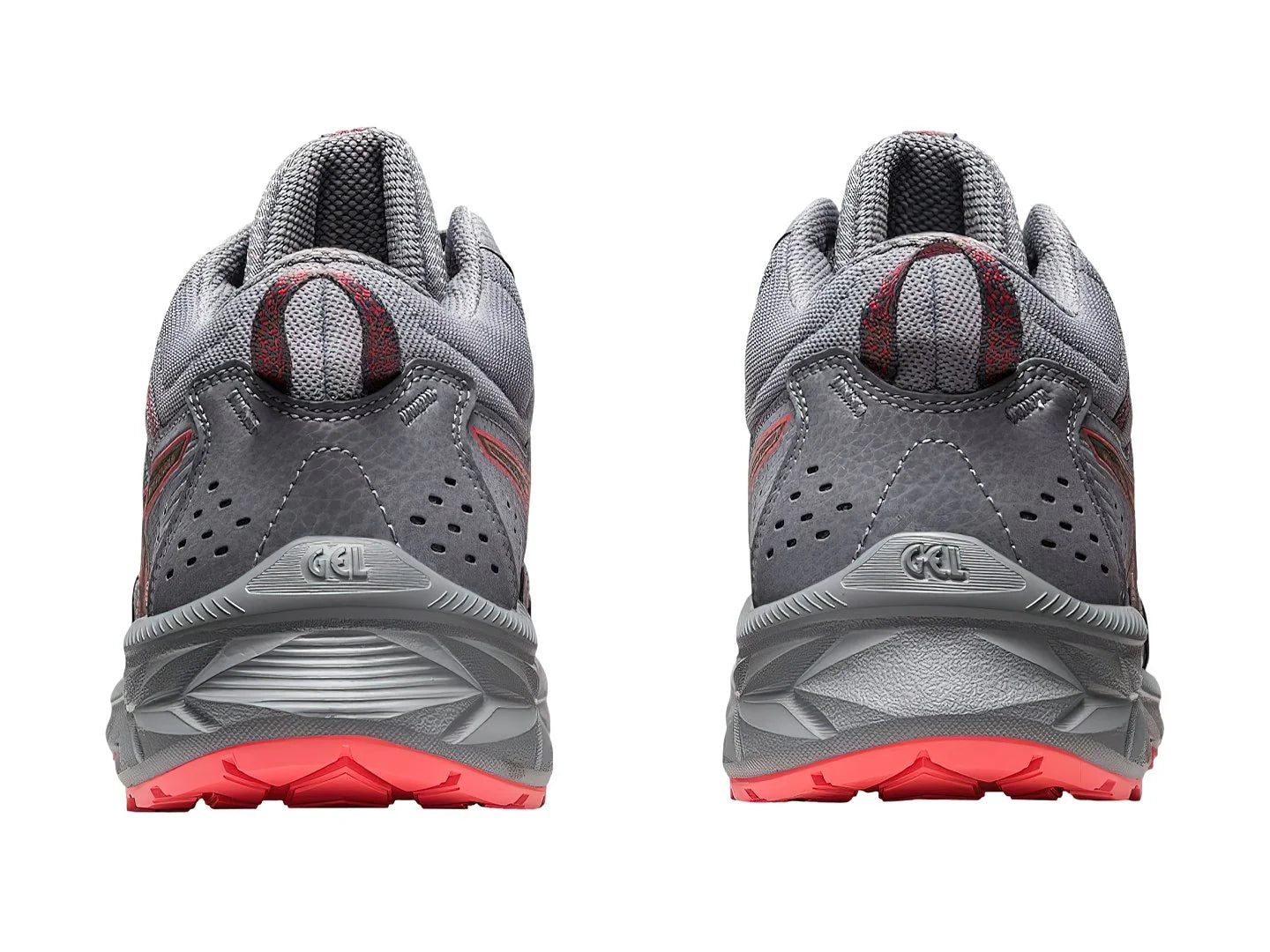 Tenis ASICS Gel Venture 9 MT Gris y Naranja para Mujer