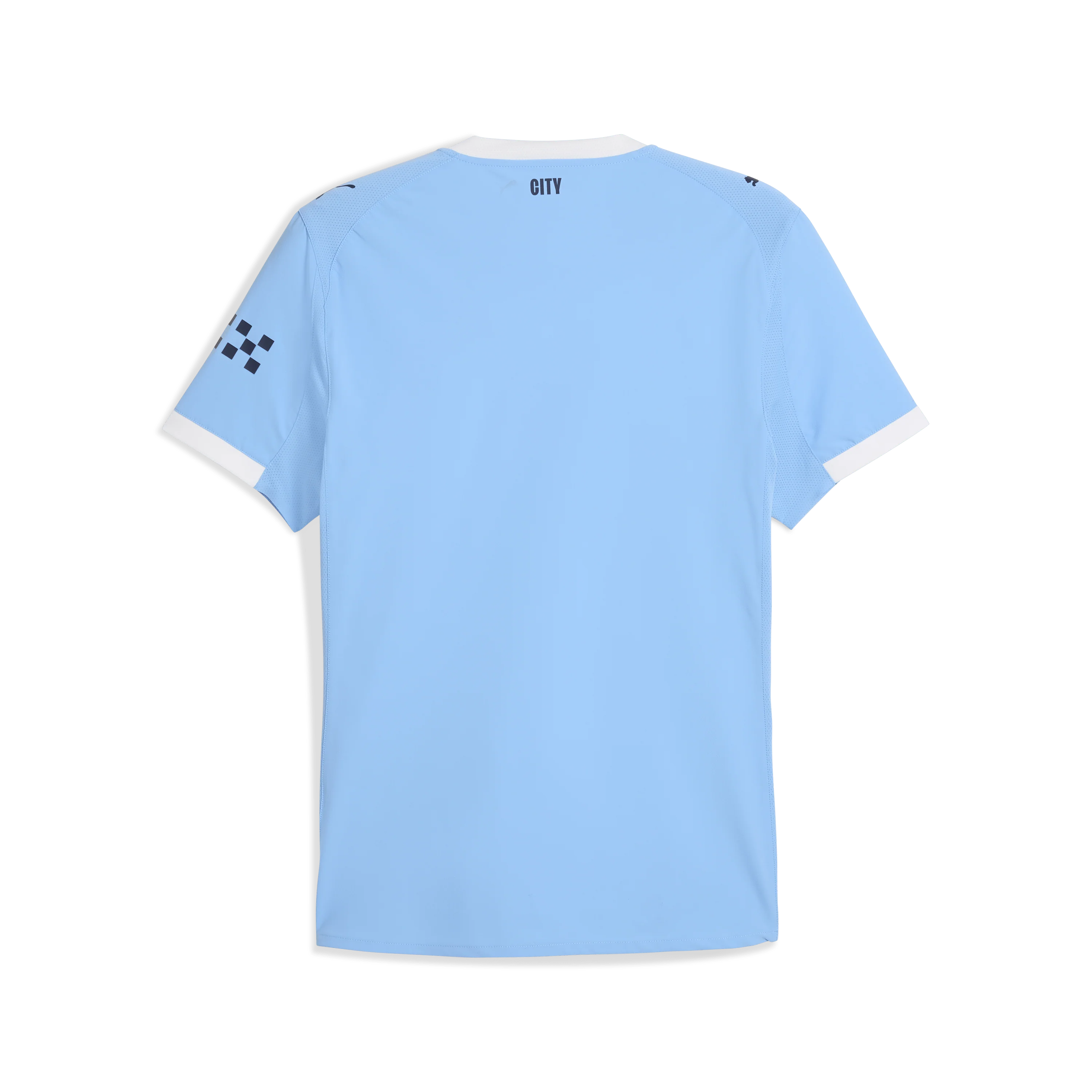 PUMA Manchester City Home Mens Soccer Jersey 25 26 Light Blue White