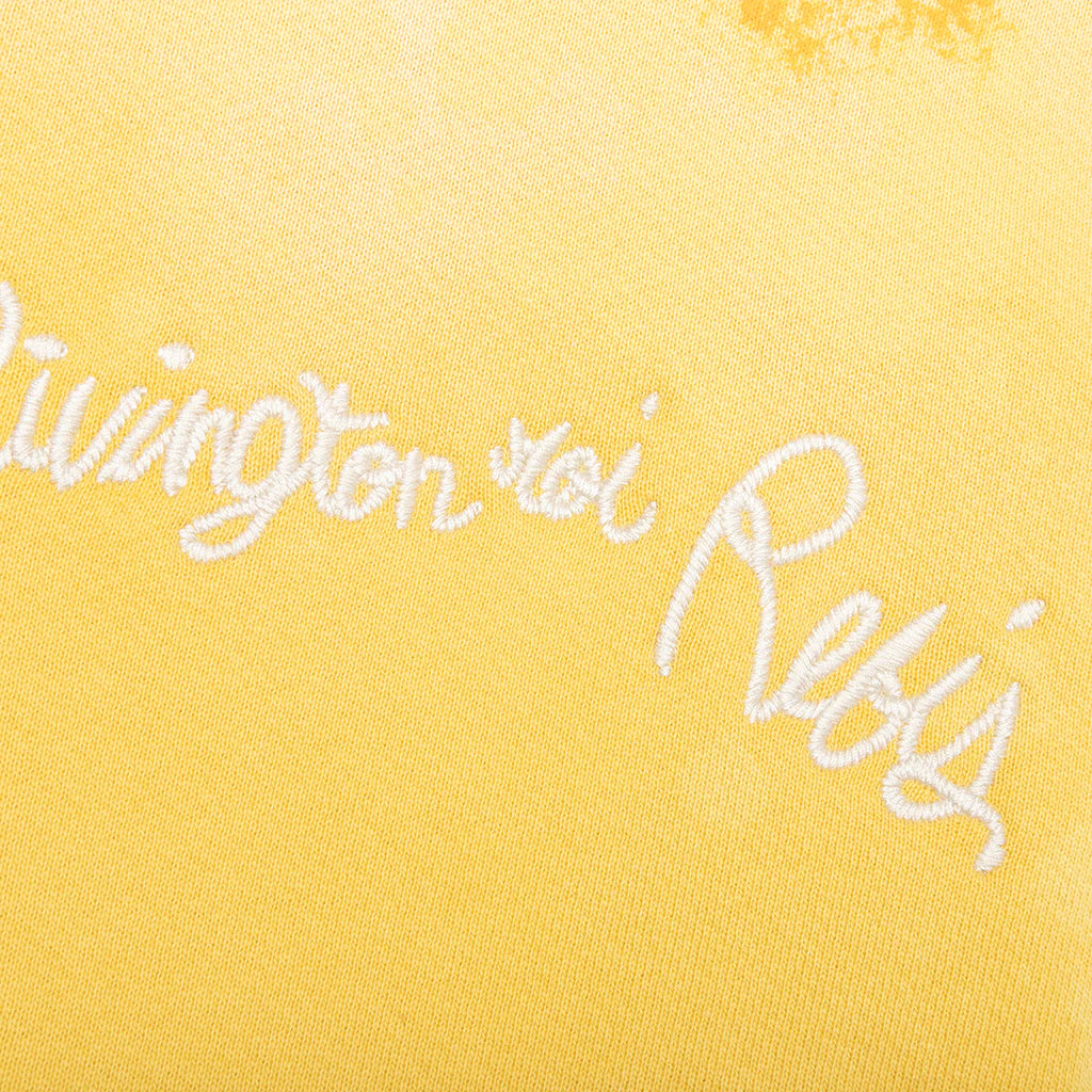 Gym Bag Zip Hoodie Washed Yellow