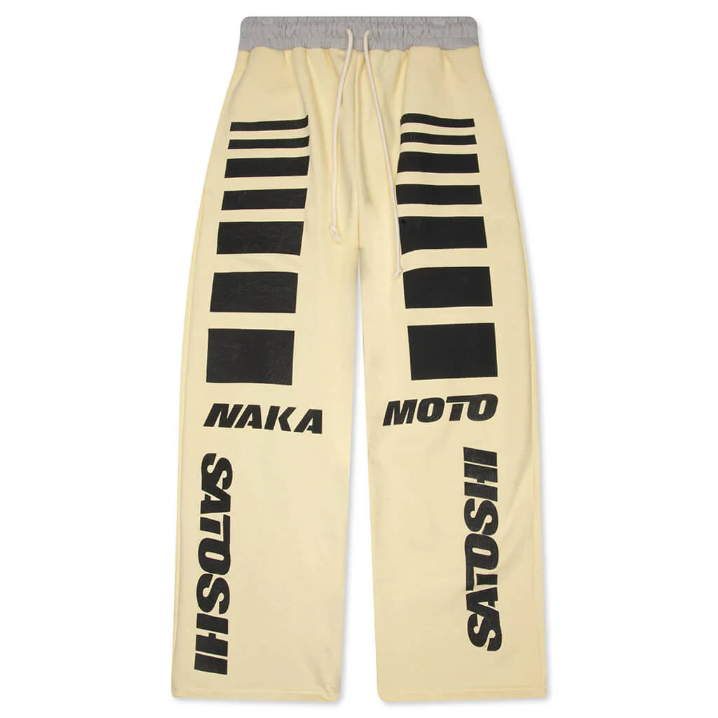 Moto Sweatpants Beige