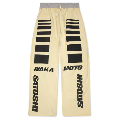 Moto Sweatpants Beige