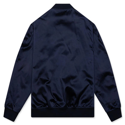 Couture Seam Bomber Navy
