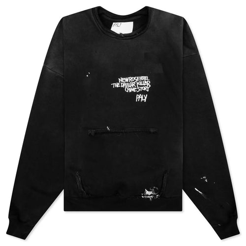 Willing Abel Crewneck Sweatshirt Black