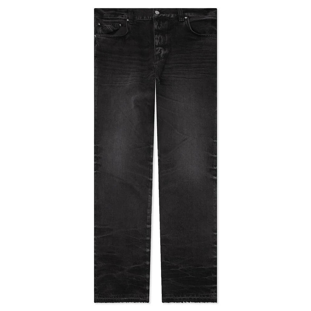Release Hem Straight Jean Faded Black
