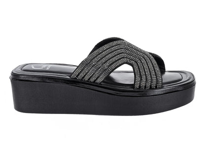Sandalias de Plataforma Nomadas Negro para Mujer