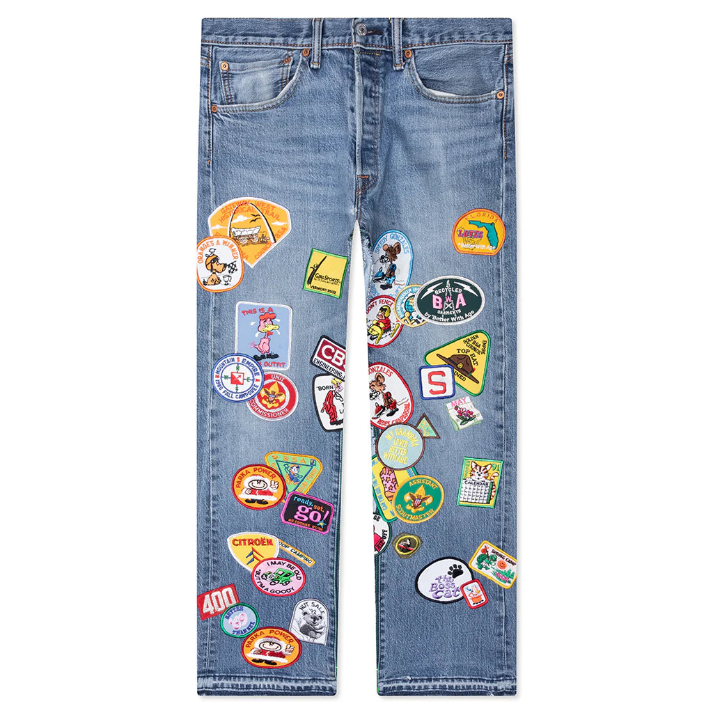 Gentlemens Denim Pants Indigo