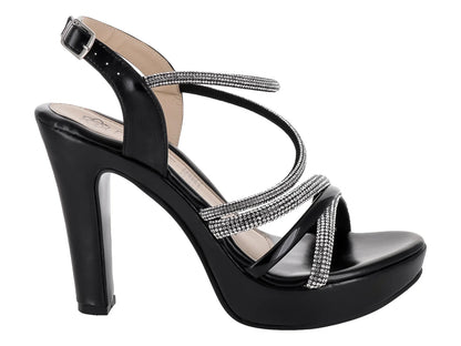 Zapatillas de Fiesta Roze Negro para Mujer