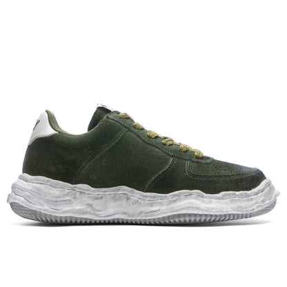 Wayne Brushed Suede Low Green