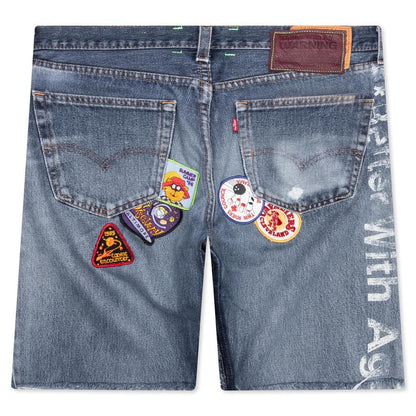 Gentlemans Denim Shorts Multi