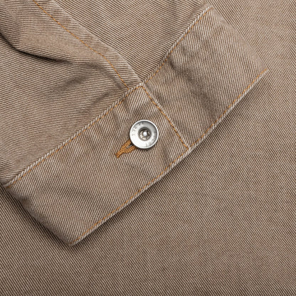 Denim Hoodie Beige