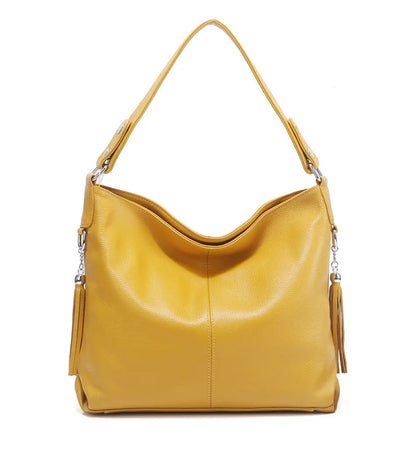 Bolsa de Ombro de Couro Bolzano