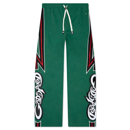 New Age Track Pant Green Red