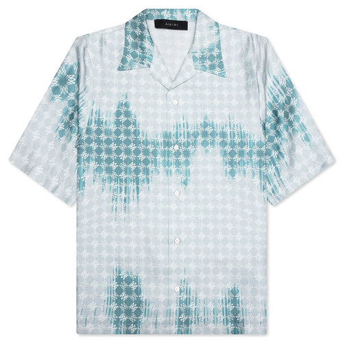MA Quad Bleached Camp Shirt Marine