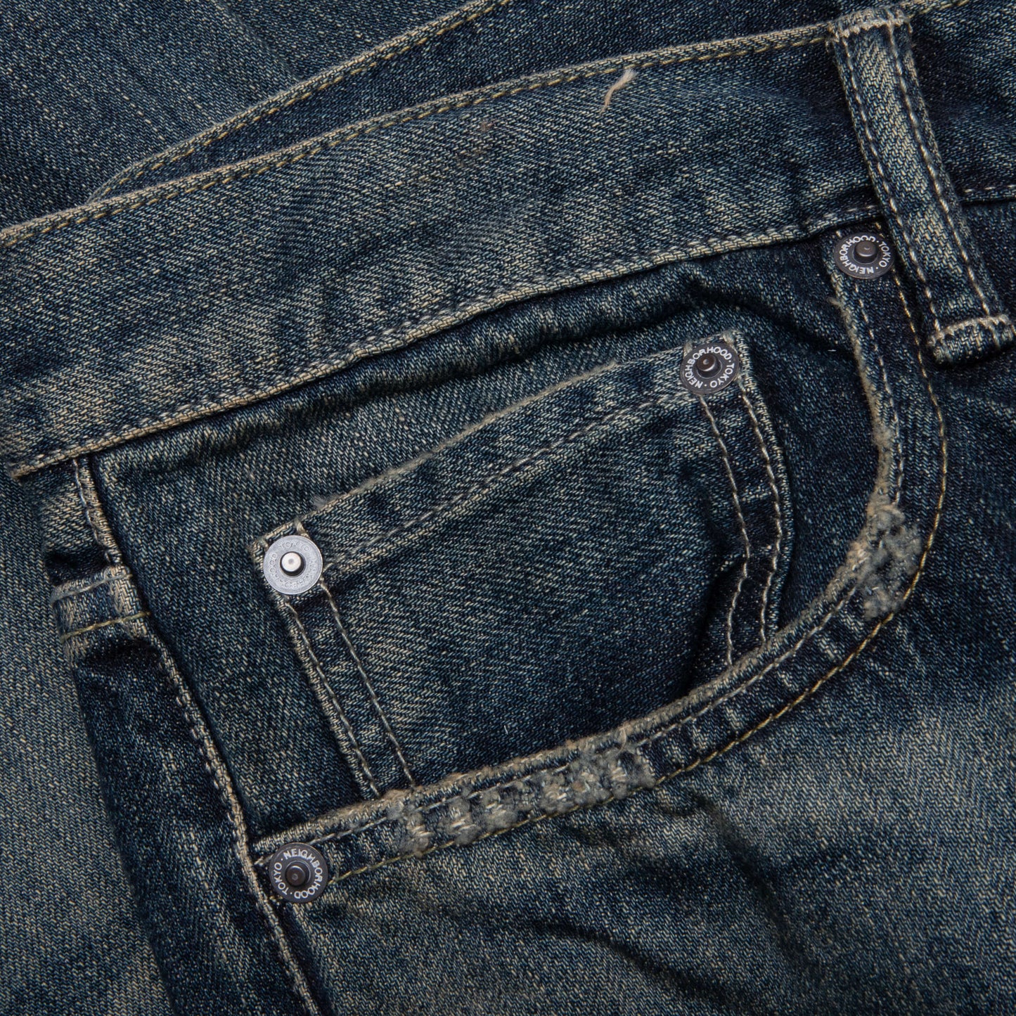 Savage Denim DP Mid Pants Indigo