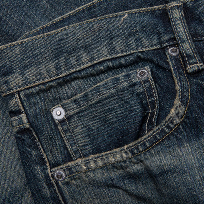 Savage Denim DP Mid Pants Indigo