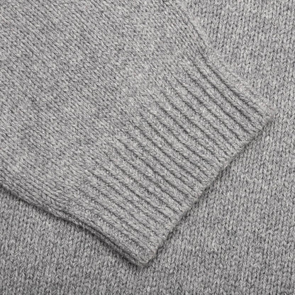 Contrast Pocket Cardigan Grey Melange