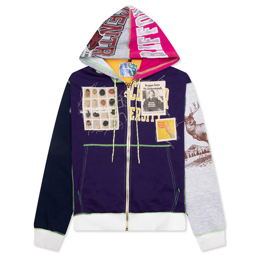 Hinckley Zip Up Hoodie Multi