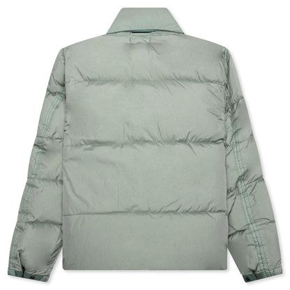 Real Feather Jacket Sage