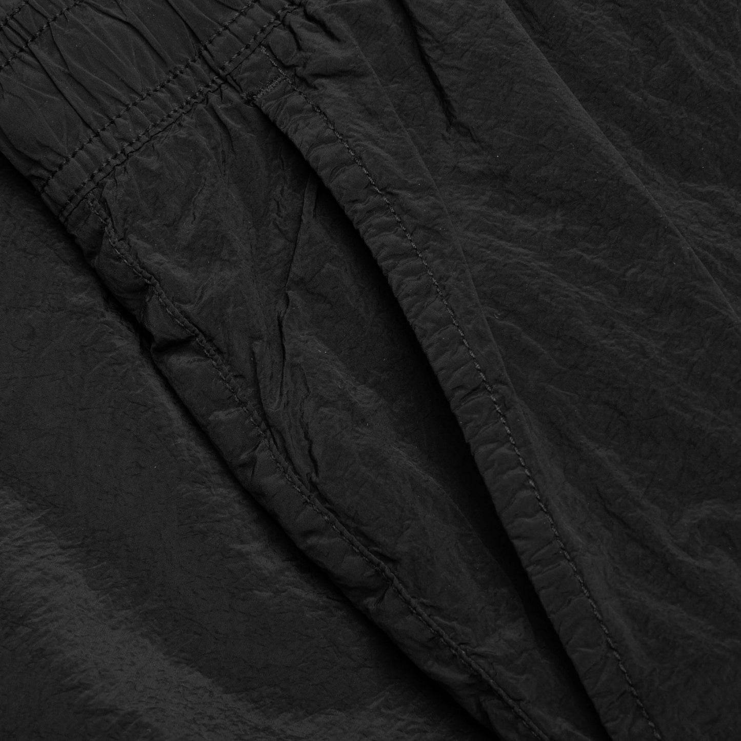 Nylon Metal Regular Fit Shorts Black