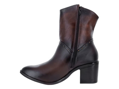 Botas Luna Rosa Café para Mujer