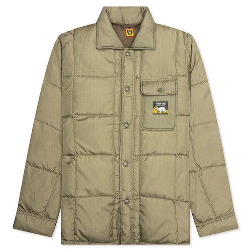 Down Shirt Jacket Olive Drab