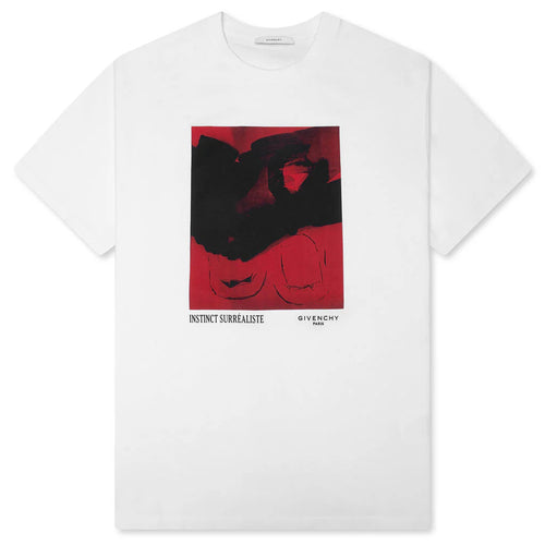 Instinct Surrealiste Paris T Shirt White