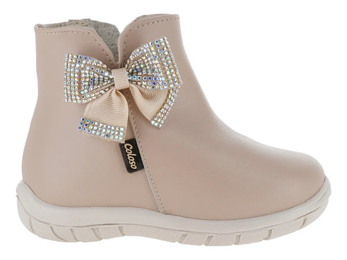 Botas Coloso Color Nude para Niña