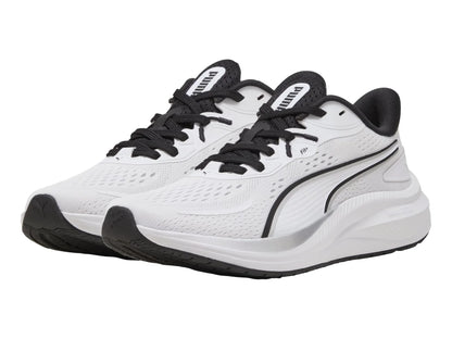 Tenis Puma Skyrocket Lite 2 Blanco y Plata para Hombre