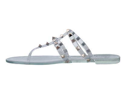 Sandalias Roze Transparentes para Mujer