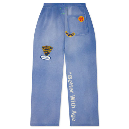 Gentlemens Waffle Sweatpant Blue