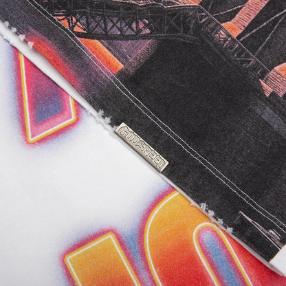 Burnt Bridges T Shirt White