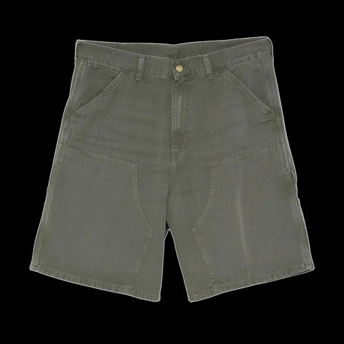 Carhartt WIP Double Knee Short Leaf Stone Canvas