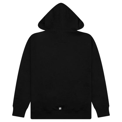 Reflective Slim Fit Hoodie Black