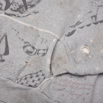 Drawing Hoodie Grey