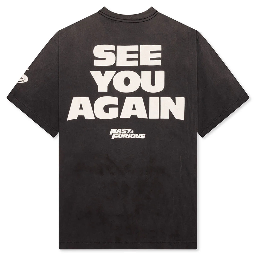 Saint M6 x Fast Furious 7 See You Again S S Tee Black