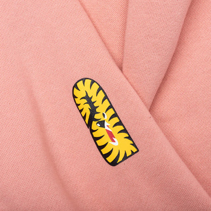 2nd Shark Full Zip Hoodie Pink