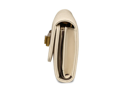 Bolsa Steve Madden Baxell Color Bone Gold para Mujer