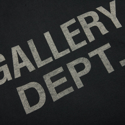 90s GD Logo Hoodie Vintage Black