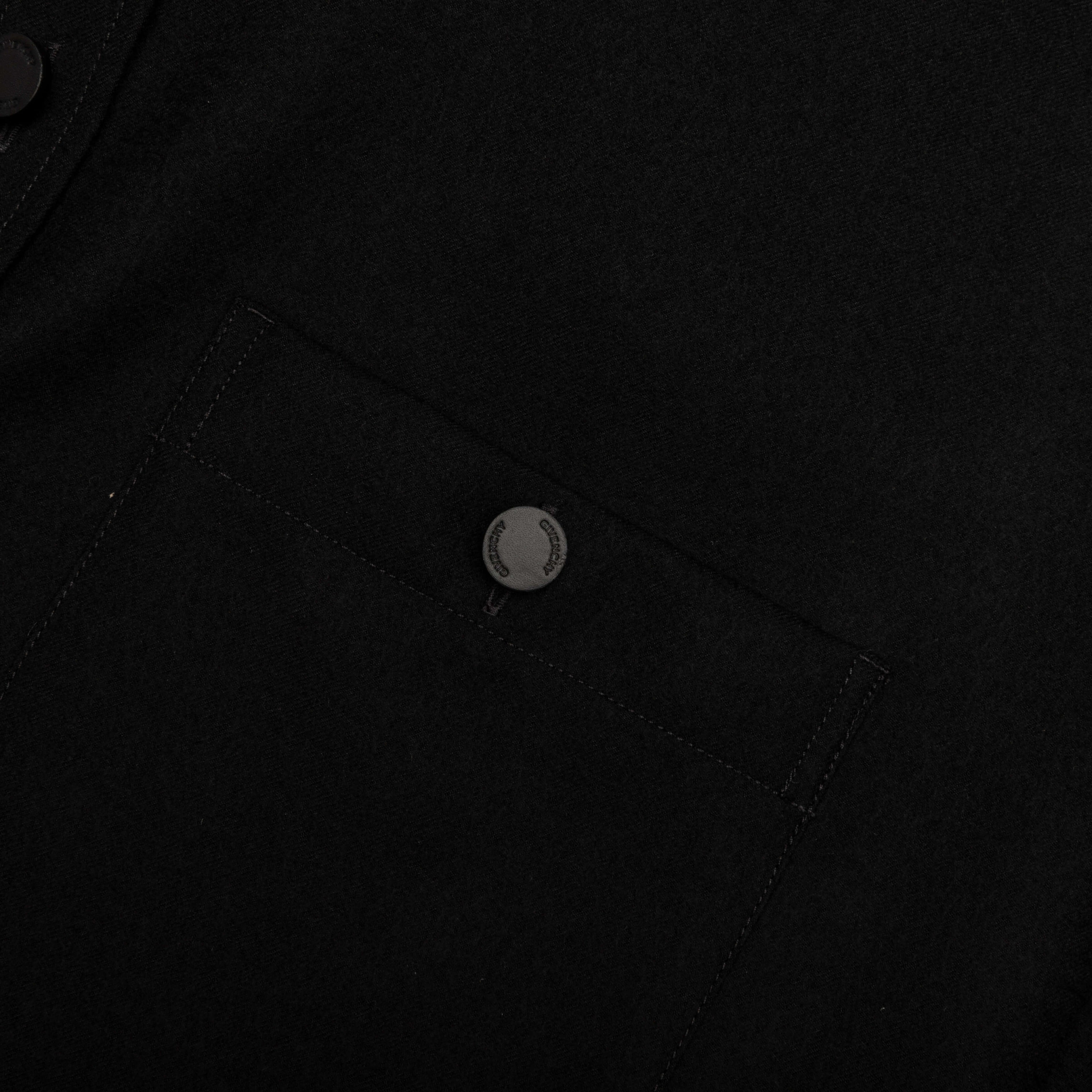 Couture Seam Shirt Black