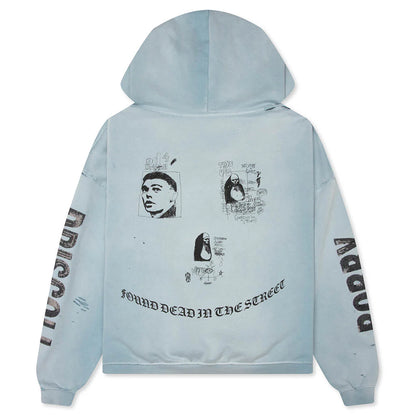 Bobby Driscoll Hoodie Baby Blue