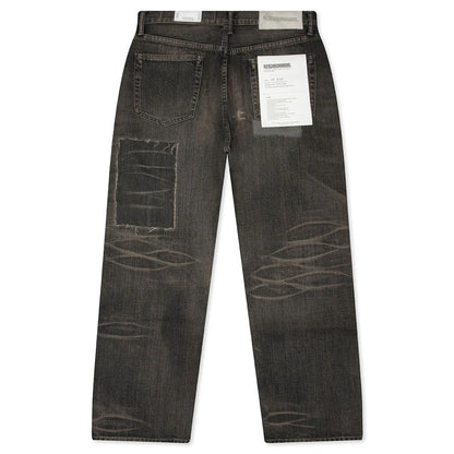 Savage Denim DP Wide Pants Black